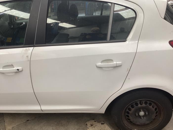 Portière 4portes arrière gauche d'un Opel Corsa (Z474), Autos : Pièces & Accessoires, -, Opel, 3 mois de garantie, Utilisé