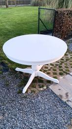 Uitschuifbare ronde tafel, Ophalen