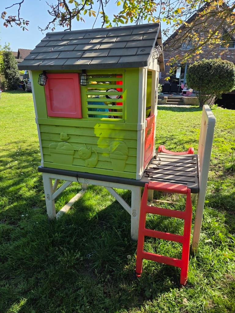 Smoby speelhuisje, Ophalen