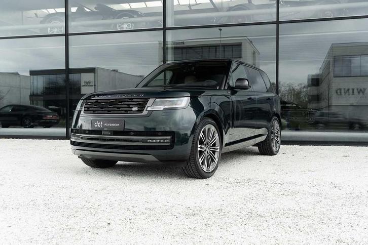 Land Rover Range Rover P530 V8 British Racing Green 23'Alu A, Auto's, Land Rover, Bedrijf, Te koop, ABS, Achteruitrijcamera, Adaptive Cruise Control