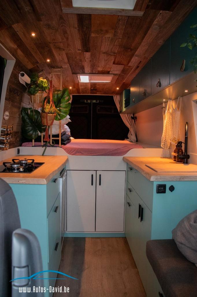 Volkswagen crafter Campervan 2.0 TDI Aut. 2 Slaappl., Auto's, Bestelwagens en Lichte vracht, Bedrijf, Te koop, ABS, Achteruitrijcamera