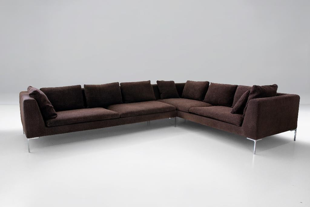 B&B Italia Charles sofa set – Antonio Citterio, Ophalen, Zo goed als nieuw, Stof