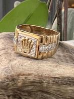 tekoop 14 karaats gouden zegelringen 3 stuks, Handtassen en Accessoires, Ringen, 20 of groter, Ophalen of Verzenden, Zo goed als nieuw