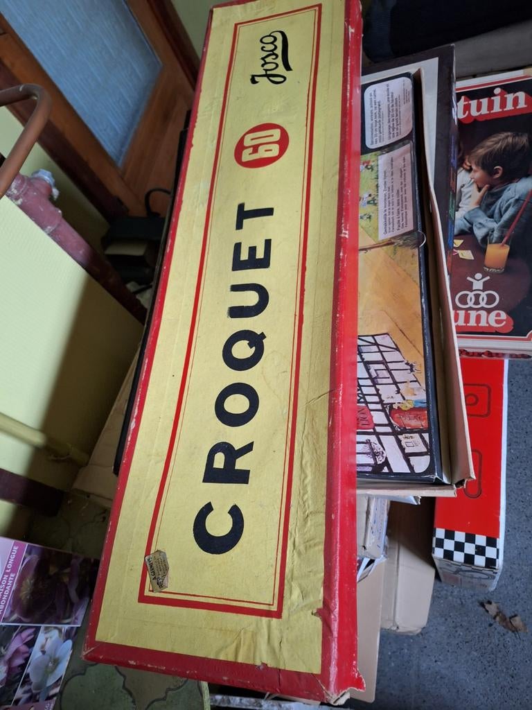 Set de croquet, Antiquités & Art, Antiquités | Jouets, Enlèvement