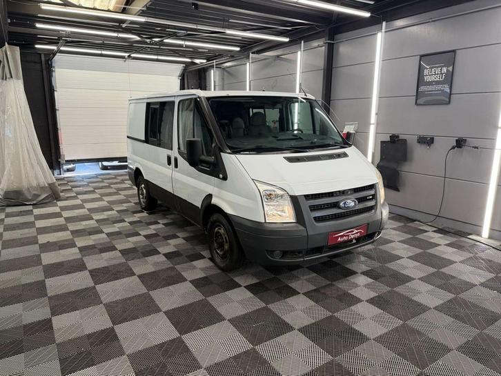 Ford Transit 2.2D | DUBBEL CABINE | 211.150 KM. | BJ. 2008, Autos, Ford, Entreprise, Achat, Transit, Airbags, Air conditionné