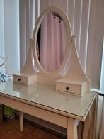 Coiffeuse Ikea blanc, Comme neuf, 50 à 100 cm, Bois, 150 à 200 cm