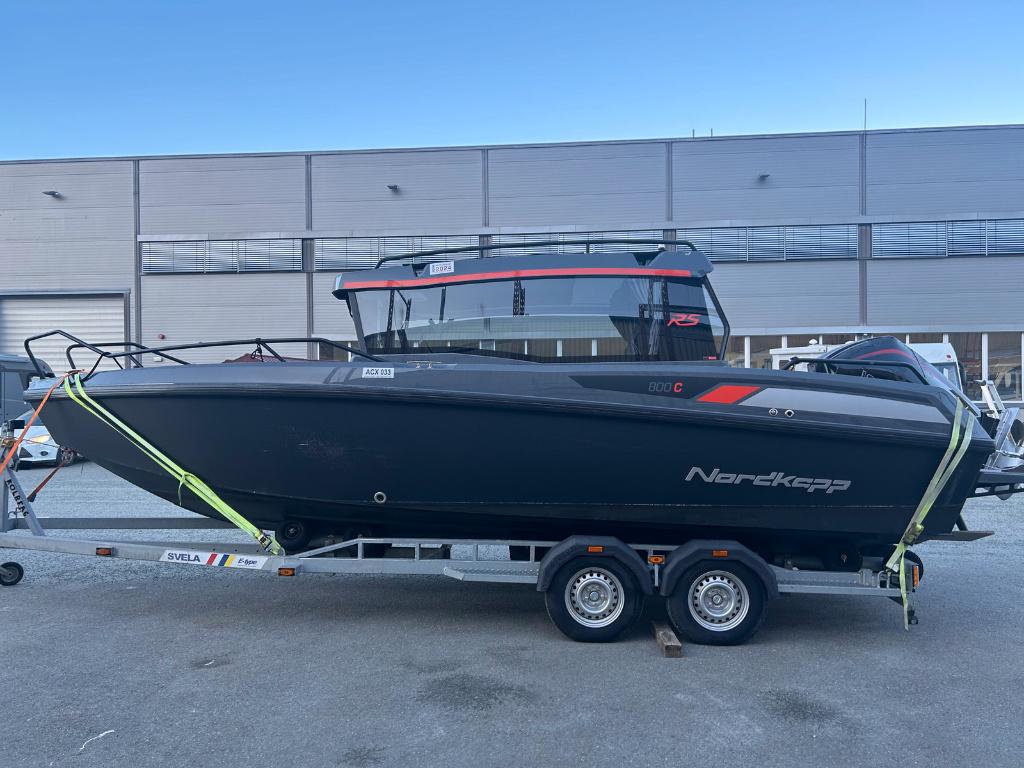 Nordkapp RS 800 Cabine, Watersport en Boten, Rubberboten, Zo goed als nieuw, Overige merken, Aluminium, Benzine, Ophalen of Verzenden