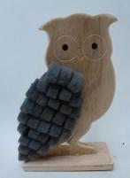 houten beeldje uil, Ophalen of Verzenden, Nieuw, Dier