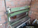 Wals, zetbank en plaatschaar combinatie 800mm breed, Zakelijke goederen, Ophalen