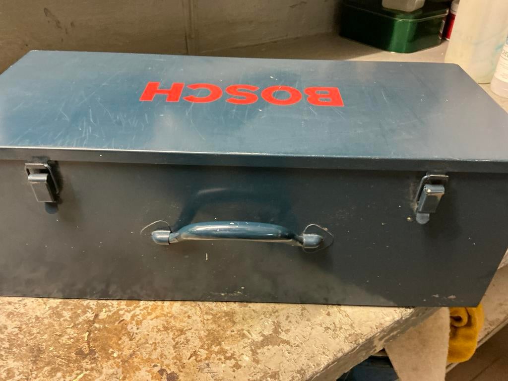 Ponceuse BOSCH GBS75AE, Doe-het-zelf en Bouw, Gereedschap | Schuurmachines, Ophalen, Gebruikt, 600 tot 1200 watt, Bandschuurmachine