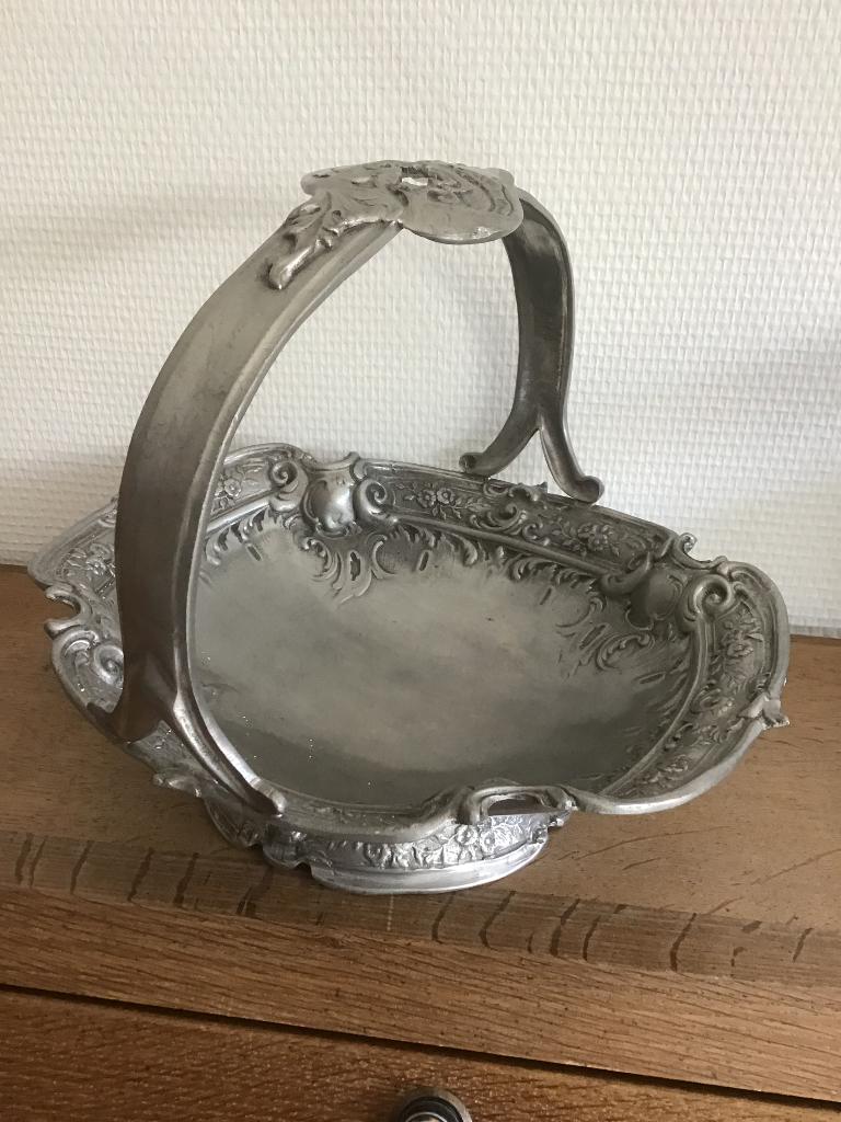 Tinnen schaal, Antiek en Kunst, Ophalen