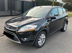 Ford Kuga 2.0 TDCI 128.000 km Leder Zeer goed onderhouden, Autos, Ford, Euro 5, Achat, Noir, Diesel