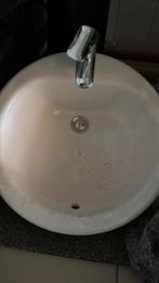 Wasbak met me mengkraan, Huis en Inrichting, Ophalen, Gebruikt, Wasbak of Wastafel