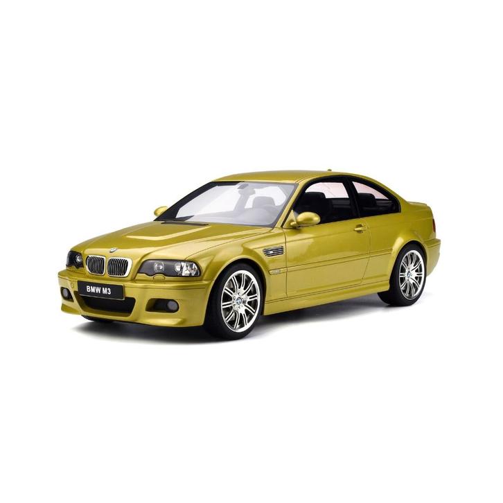 BMW E46 M3 Phoenix Yellow Ottomobile 1/12 G025, Hobby & Loisirs créatifs, Voitures miniatures | 1:5 à 1:12, Comme neuf, Voiture