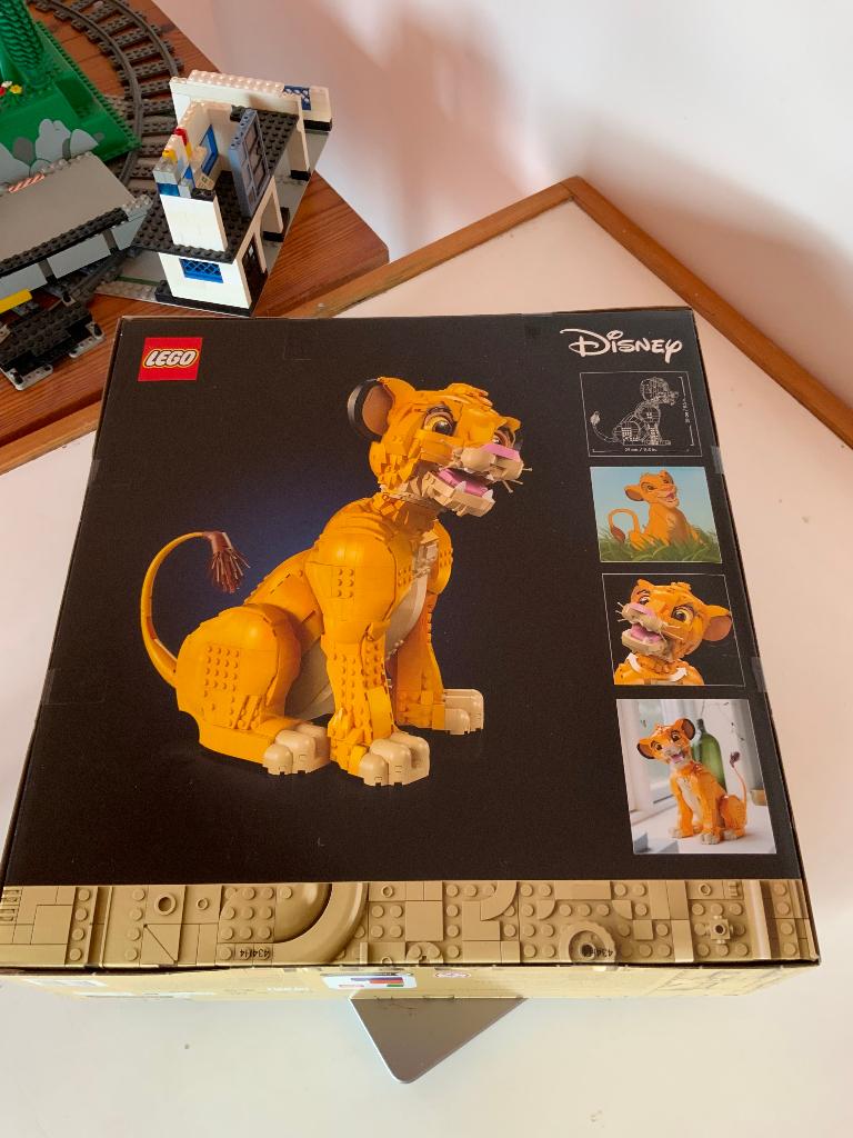 Lego 43247 - Simba le roi lion, Neuf, Lego, Ensemble complet, Enlèvement
