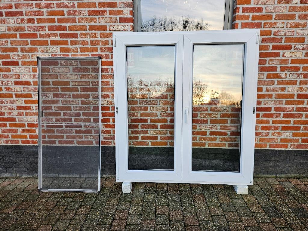 Meerdere Prachtige Pvc ramen, Doe-het-zelf en Bouw, Ophalen, Kunststof, Raamkozijn, Zo goed als nieuw