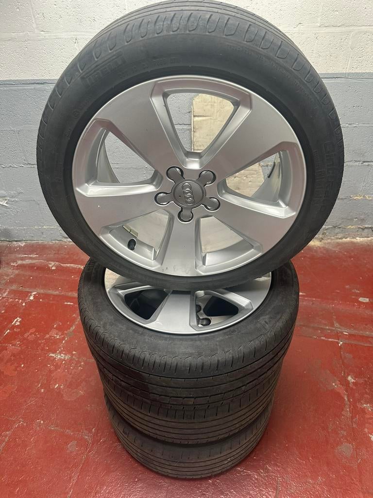 Jantes Audi 17 pouces, Pneus été, Enlèvement, 225 mm, Pneu(s)