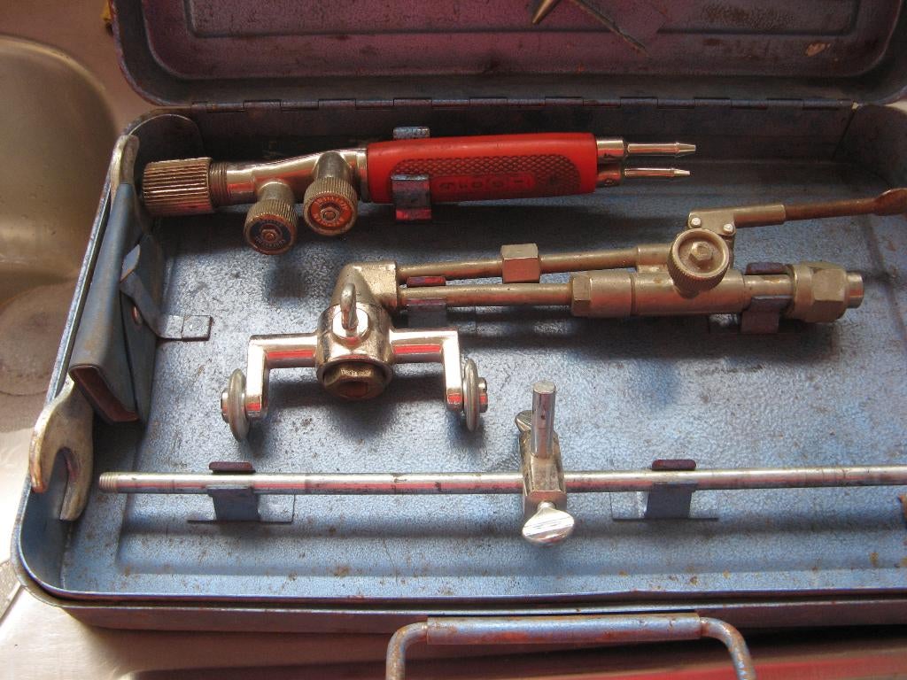 Kit de soudage et de brûleur Gloor Lilliput à l'état neuf, Bricolage & Construction, Outillage | Soudeuses, Comme neuf, Autres types