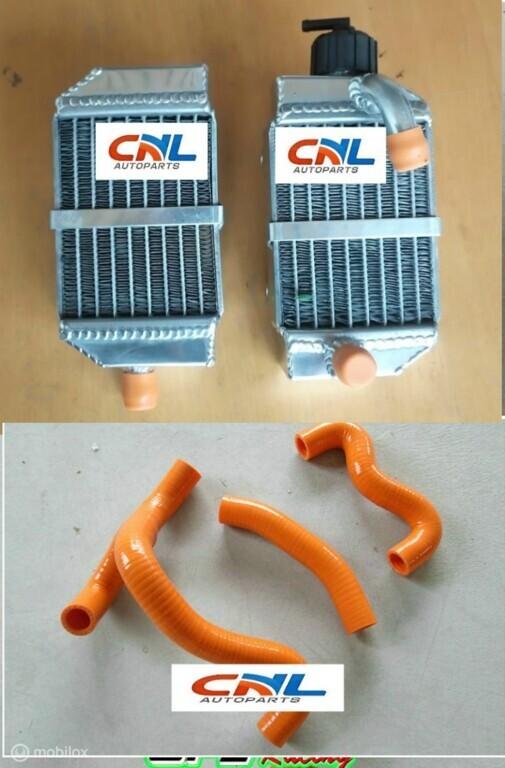 Radiateur+hose KTM 50 SX SXS MINI 50cc 49cc 2012-2023 16 17, Neuf, Enlèvement ou Envoi