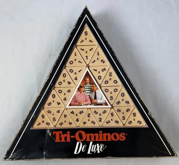 Goliath Triominos De Luxe massieve stenen gezelschapsspel, Hobby en Vrije tijd, Gezelschapsspellen | Bordspellen, Zo goed als nieuw