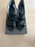 Sandales noires taille 40, Enlèvement ou Envoi, Comme neuf, Noir, Sandales et Mûles