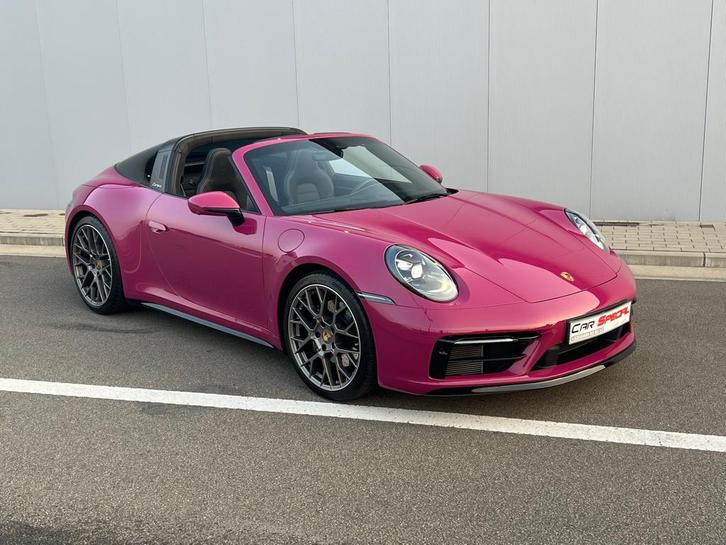 992 TARGA 4S, Autos, Porsche, Entreprise, Essence, Cabriolet, 2 portes, Automatique, Autres couleurs, Noir, Cuir, Quatre roues motrices / 4X4