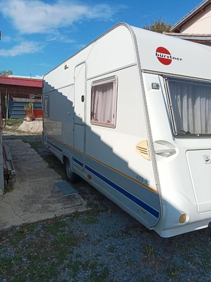 Caravane BURSTNER 455TS, Caravanes & Camping, Caravanes, Particulier, jusqu'à 6, Bürstner, Grand lit, Lit relevable, Lit fixe