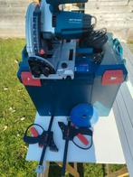 Bosch GKT 55 + 2x FSN 1600 + foudraal + L boxx, Ophalen, Invalzaag, Bosch Professional, Zo goed als nieuw