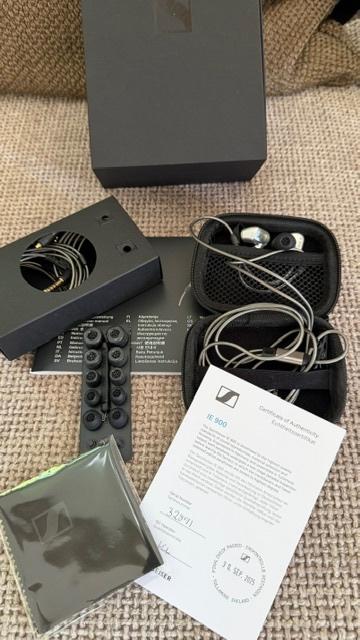 Sennheiser IE 900, Sennheiser, Argent, Comme neuf, Enlèvement