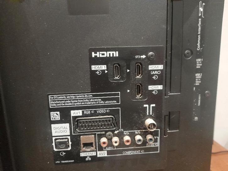 Tv panasonic te koop, Electroménager, Électroménager & Équipement Autre, Utilisé, Enlèvement