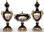 Set van 3 ACF Decor de Sevres vazen, groot formaat., Antiek en Kunst, Ophalen