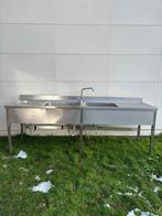 Dubbele Aluminium wasbak, Enlèvement