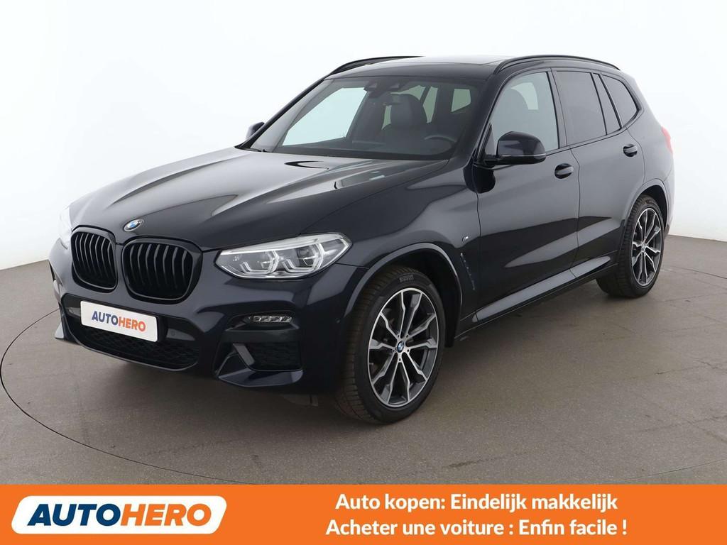 BMW X3 xDrive 20d Mild-Hybrid M Sport (automatique), Cuir, Achat, 161 g/km, Noir