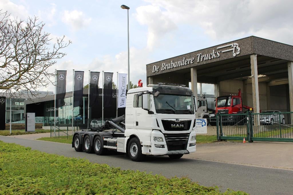 MAN TGS 35.640 8x4 - 2019 - 313.500 km - EURO 6 - container, Autos, Achat, Euro 6, Entreprise, 2 places