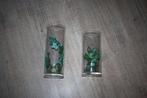 2 vazen glas, Moins de 50 cm, Autres couleurs, Comme neuf, Verre