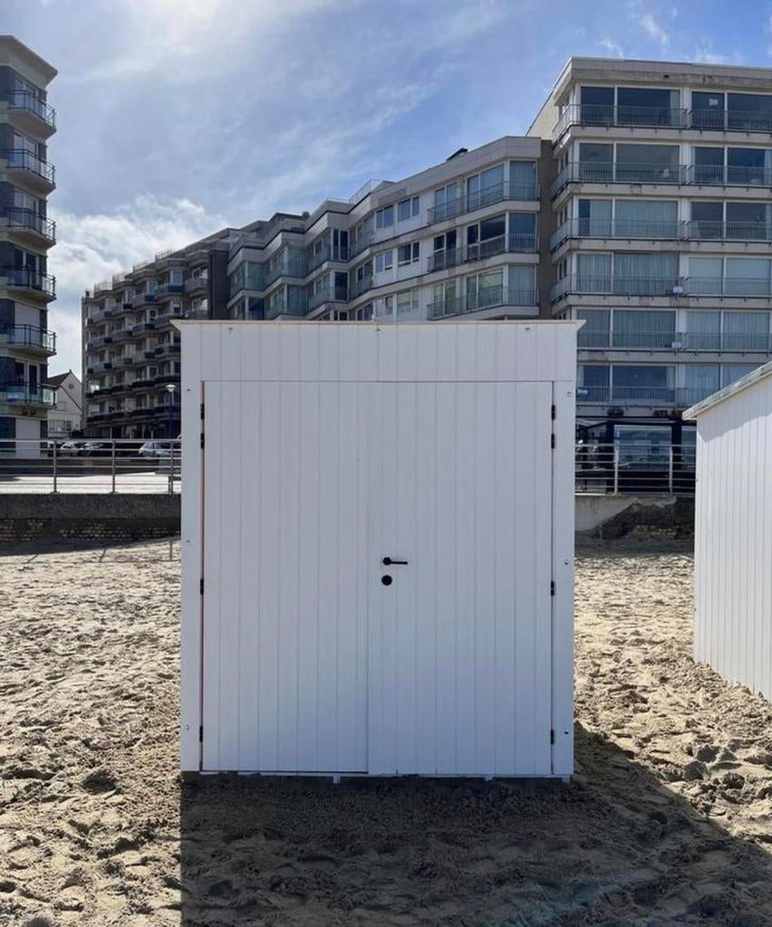 Strandcabine te huur koksijde, Immo, Garages & Places de parking