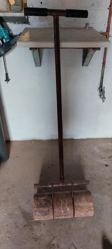 Wals - pletwals - metaal, Tuin en Terras, Hand-tuingereedschap, Ophalen