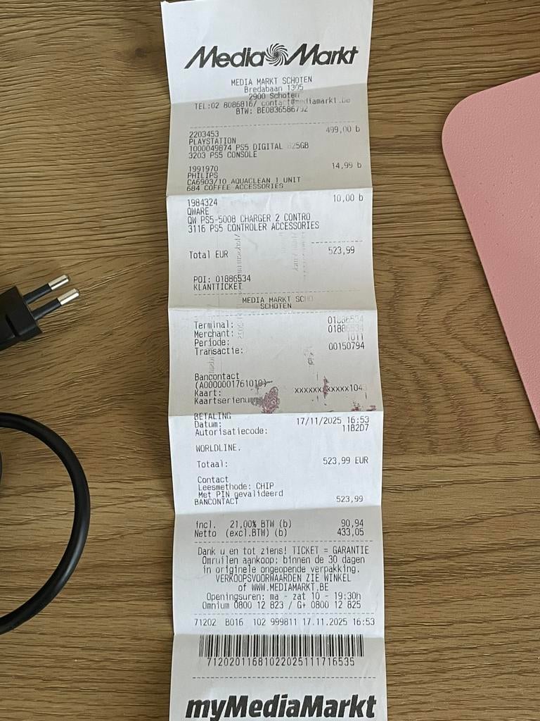 Ps5 slim met controller en kabels, Enlèvement, Comme neuf, Playstation 5 Digital