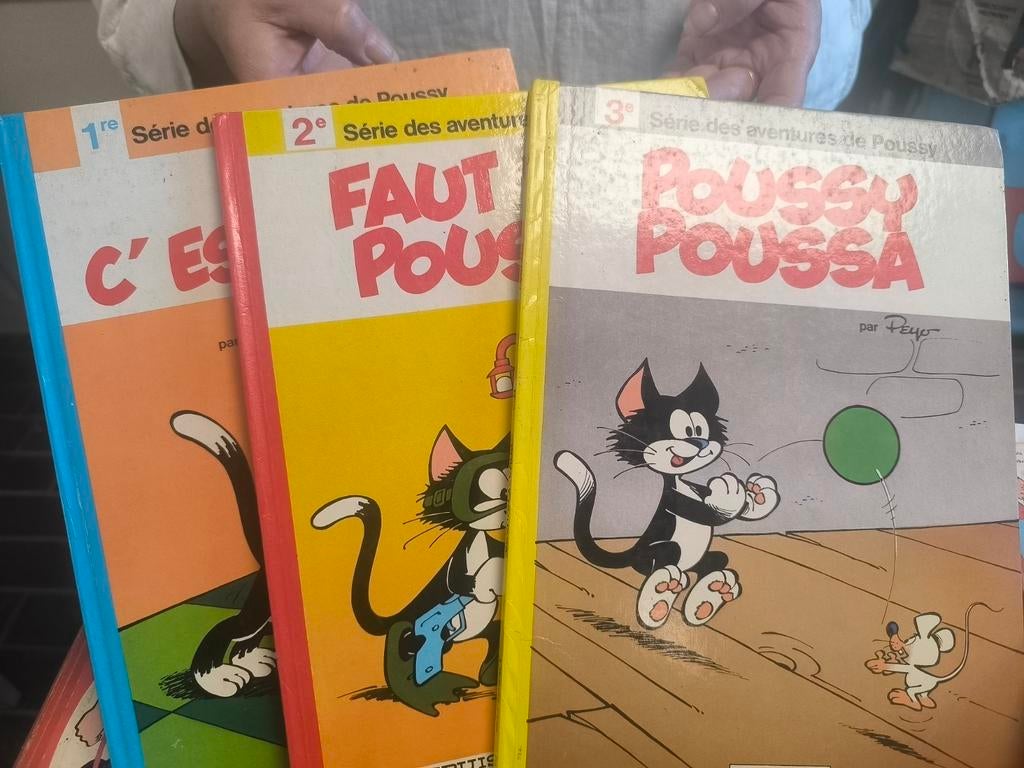Albums Poussy, Boeken, Humor, Ophalen