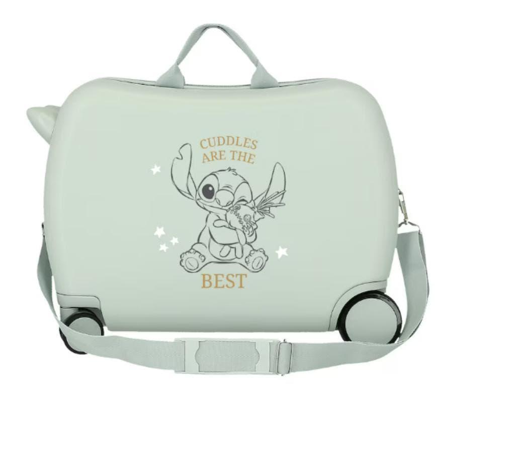 ABS Stitch Ride-On Kinderkoffer - Disney - Gratis verzending, Bijoux, Sacs & Beauté, Valises, Neuf, Plastique dur, Moins de 50 cm
