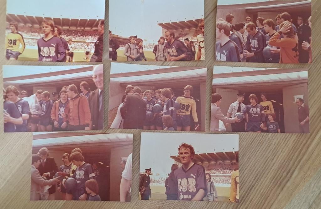 originele foto's Club Brugge 49R jeans - jaren 70, Verzamelen, Foto's en Prenten, Gebruikt, Foto, Overige onderwerpen, 1960 tot 1980