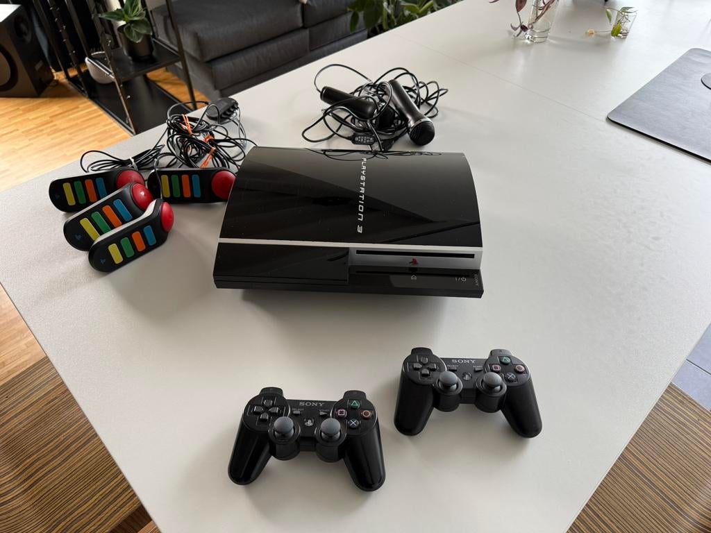 PS3 1TB hdd - softmod - 2 controller - buzzer - 2 micro, Ophalen of Verzenden, Zo goed als nieuw