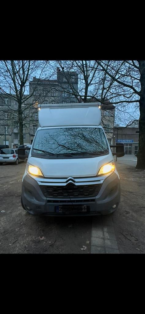 Citroën jumper 20m3 avec hayon, Autos, Citroën, Particulier, Jumper, Diesel, Euro 6, 2 portes, Boîte manuelle, Blanc, Enlèvement