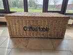 Rieten koffer koffietafel, Ophalen