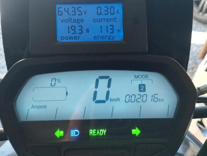 Elektrische scooter van 50 cc, Fietsen en Brommers, Scooters | Overige merken, Zo goed als nieuw, Klasse B (45 km/u), Elektrisch