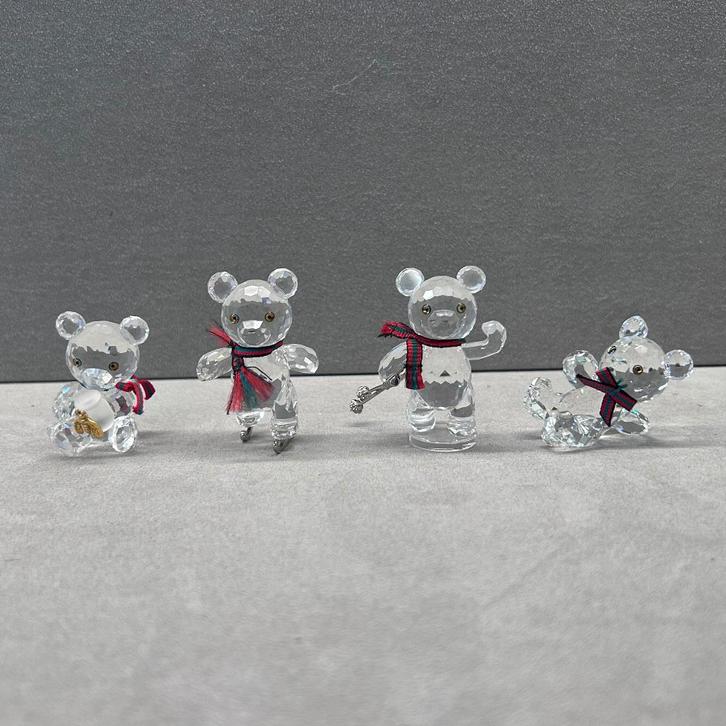 Swarovski Set van 4 Kris Beertjes, Collections, Swarovski, Neuf, Figurine, Enlèvement ou Envoi