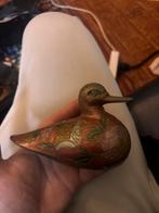Koperen eend beeldje, Antiek en Kunst, Ophalen of Verzenden