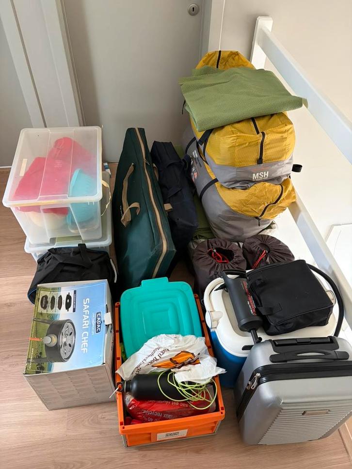 Campeer uitrusting, Caravans en Kamperen, Kampeermeubelen, Gebruikt, Ophalen