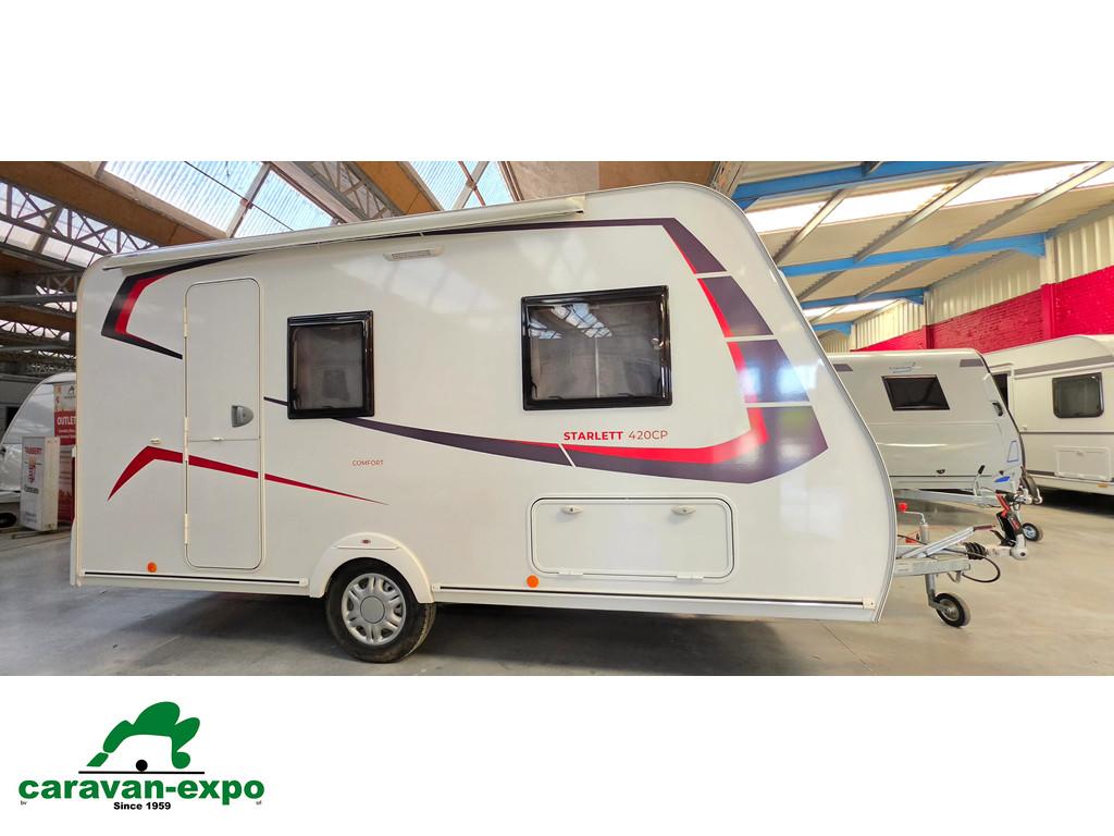 STERCKEMAN Starlet 420 CP, Caravanes & Camping, Jusqu'à 4, Sterckeman, 750 - 1000 kg, 4 à 5 mètres