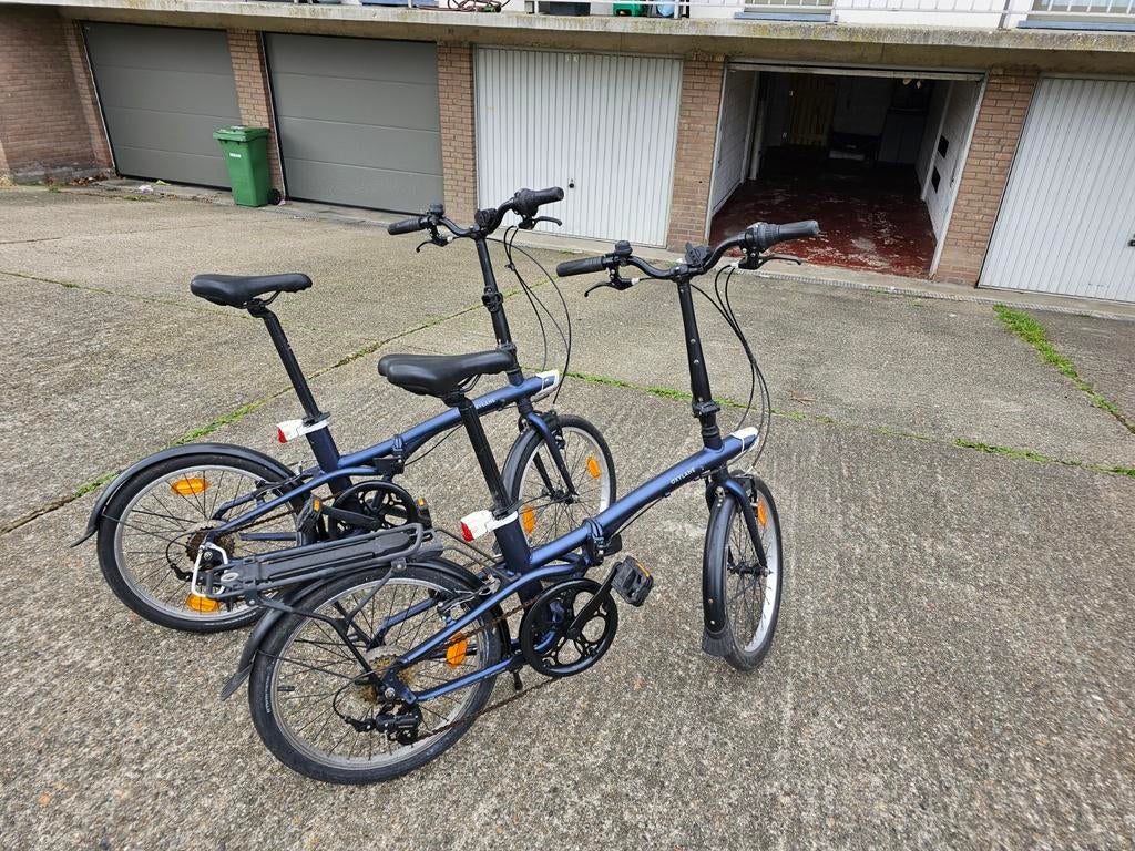 Plooifietsen, Ophalen